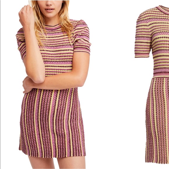 Free People Dresses & Skirts - Free People Into You Mini Dress NWOT